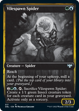 Vilespawn Spider [Innistrad: Double Feature] | Galactic Gamez