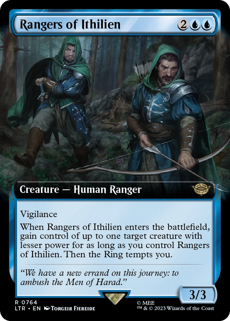 Rangers of Ithilien (Extended Art) (Surge Foil) [The Lord of the Rings: Tales of Middle-Earth] | Galactic Gamez