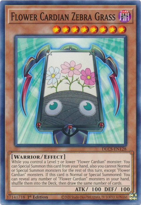Flower Cardian Zebra Grass [DLCS-EN128] Common | Galactic Gamez