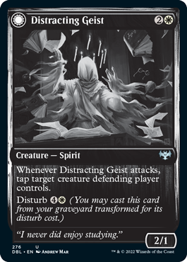 Distracting Geist // Clever Distraction [Innistrad: Double Feature] | Galactic Gamez