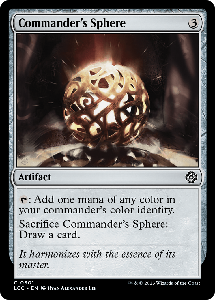 Commander's Sphere [The Lost Caverns of Ixalan Commander] | Galactic Gamez