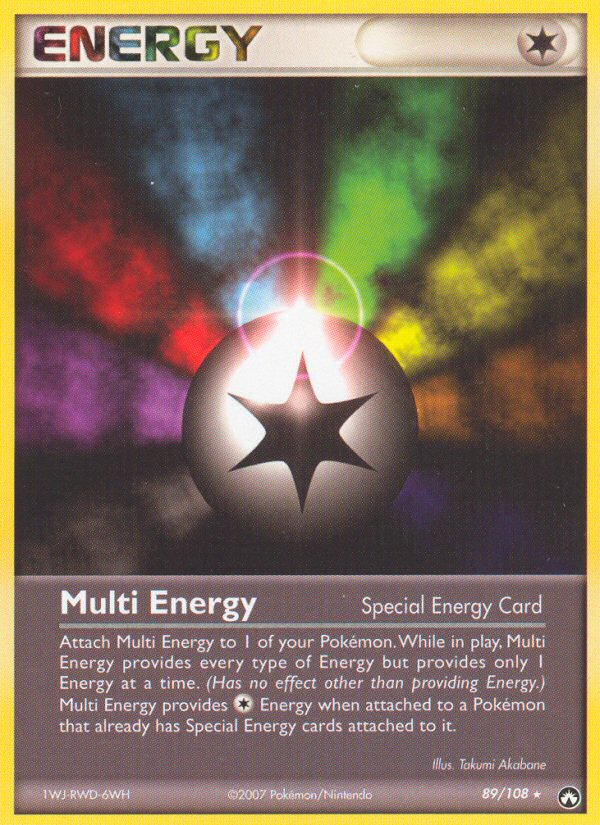 Multi Energy (89/108) [EX: Power Keepers] | Galactic Gamez
