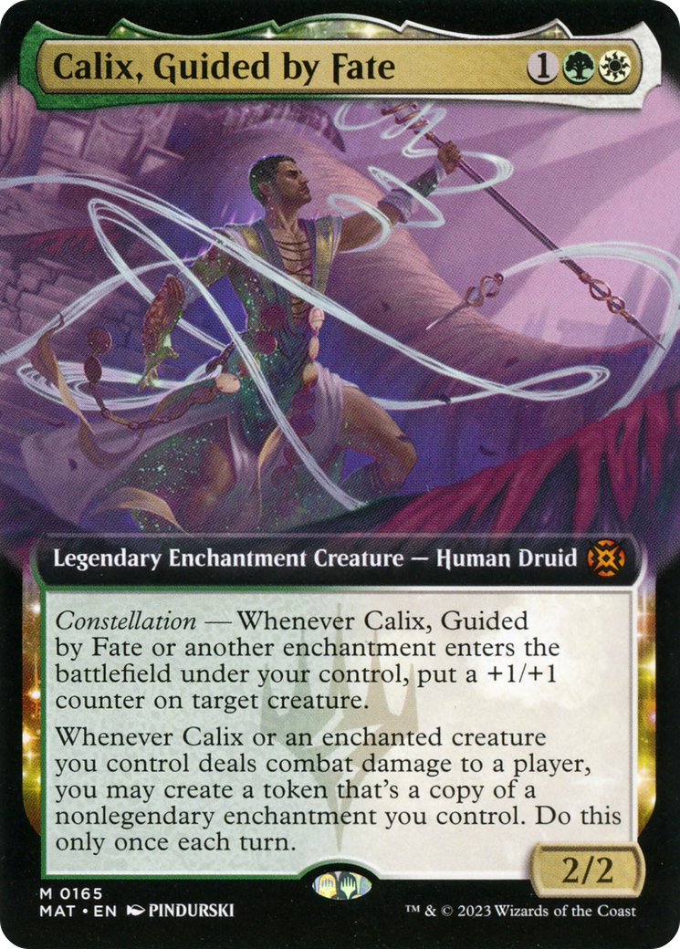 Calix, Guided by Fate (Extended Art) [March of the Machine: The Aftermath] | Galactic Gamez