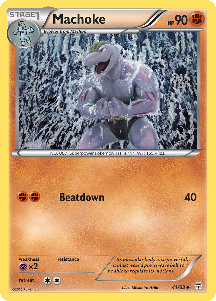 Machoke (41/83) [XY: Generations] | Galactic Gamez