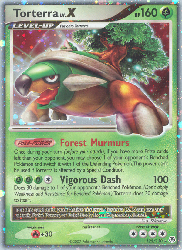 Torterra LV.X (122/130) [Diamond & Pearl: Base Set] | Galactic Gamez