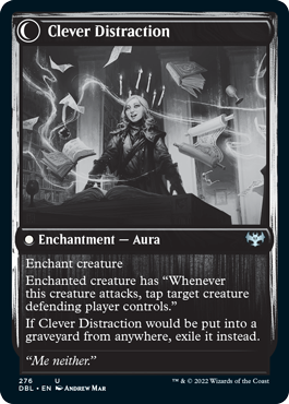 Distracting Geist // Clever Distraction [Innistrad: Double Feature] | Galactic Gamez