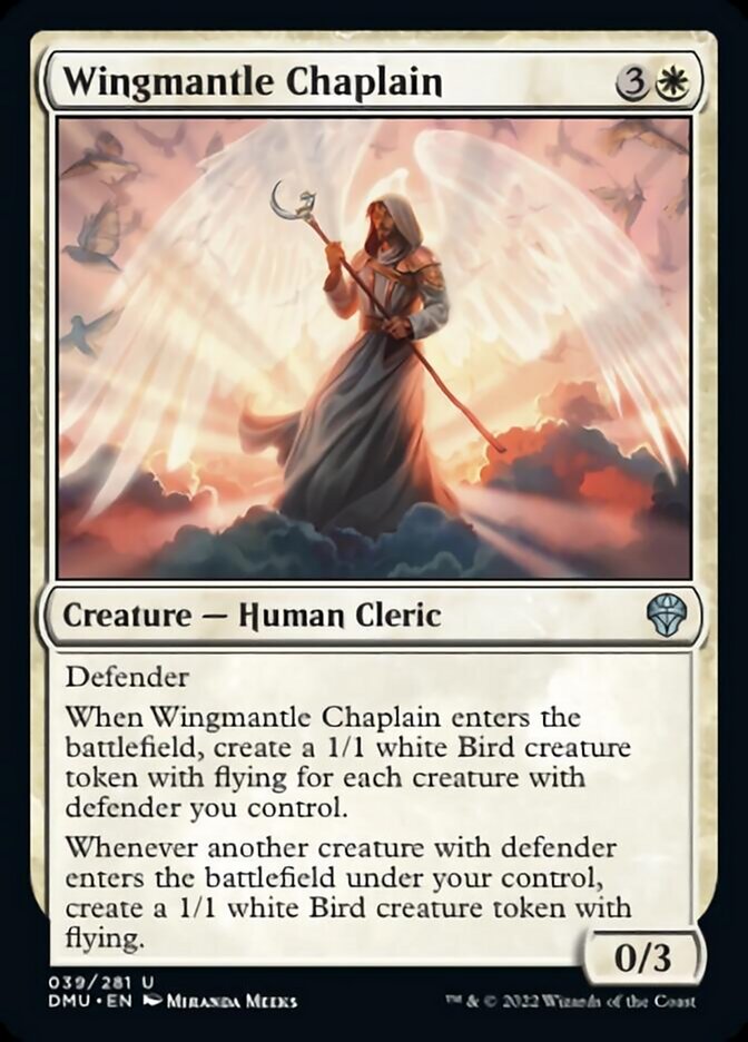 Wingmantle Chaplain [Dominaria United] | Galactic Gamez