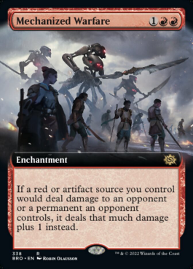 Mechanized Warfare (Extended Art) [The Brothers' War] | Galactic Gamez