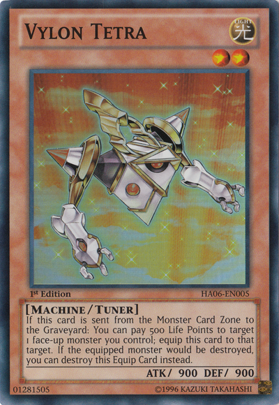 Vylon Tetra [HA06-EN005] Super Rare | Galactic Gamez