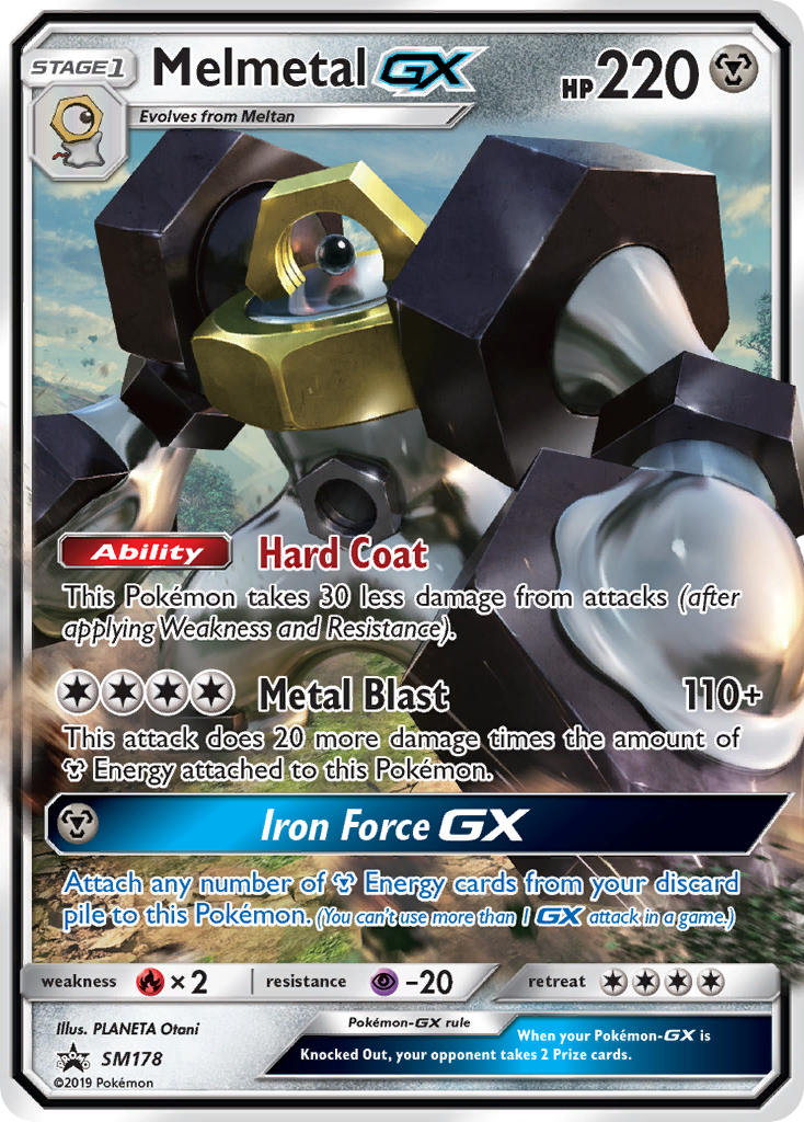 Melmetal GX (SM178) [Sun & Moon: Black Star Promos] | Galactic Gamez