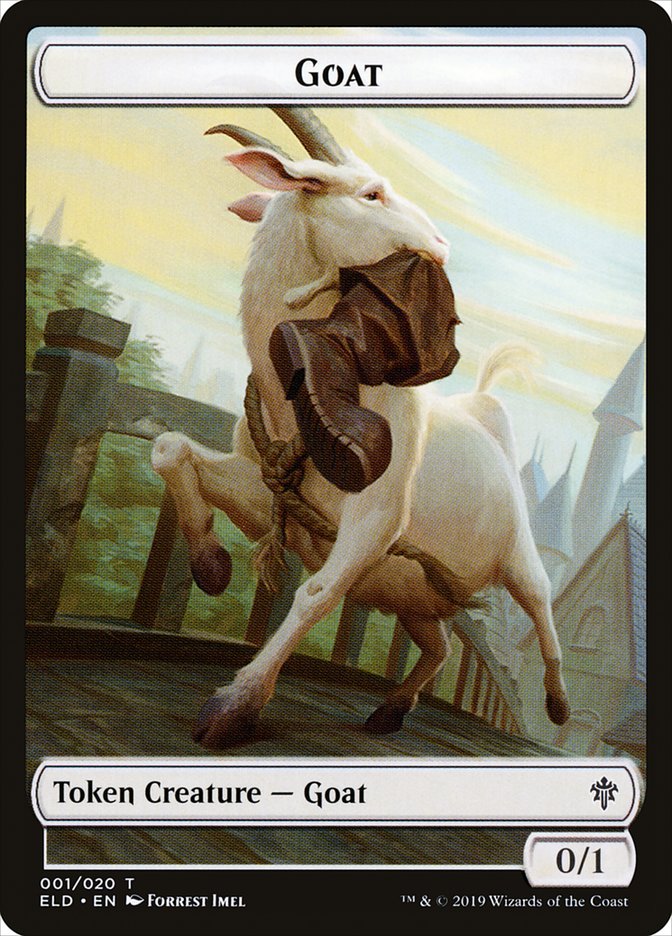 Goat [Throne of Eldraine Tokens] | Galactic Gamez