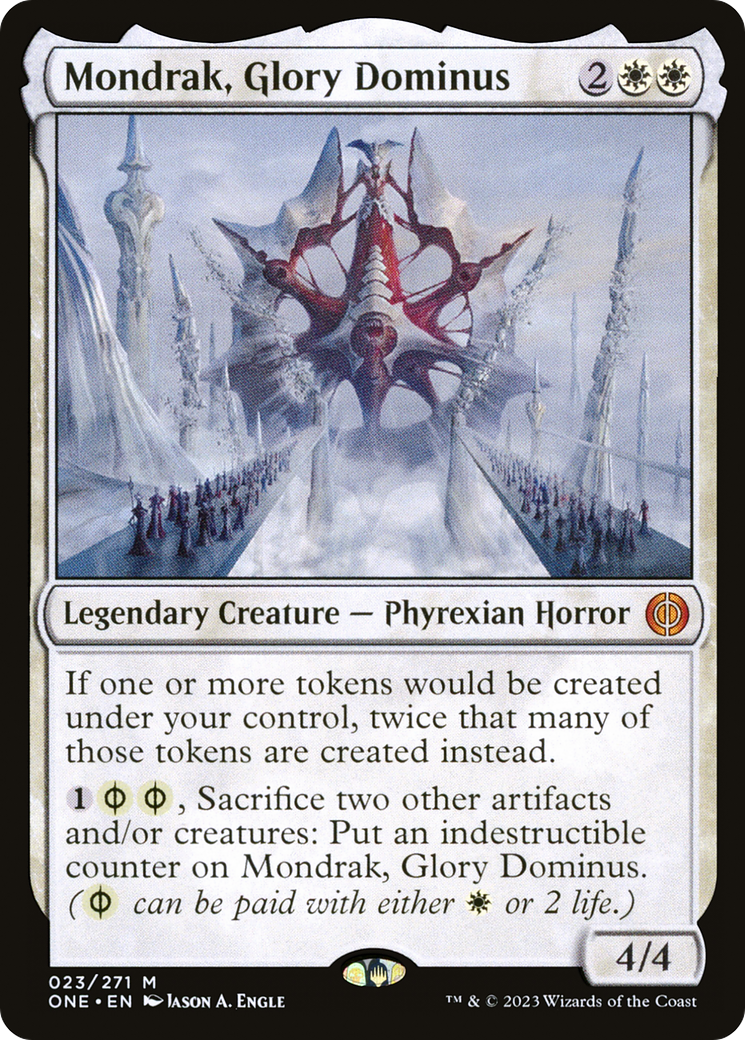 Mondrak, Glory Dominus [Phyrexia: All Will Be One] | Galactic Gamez