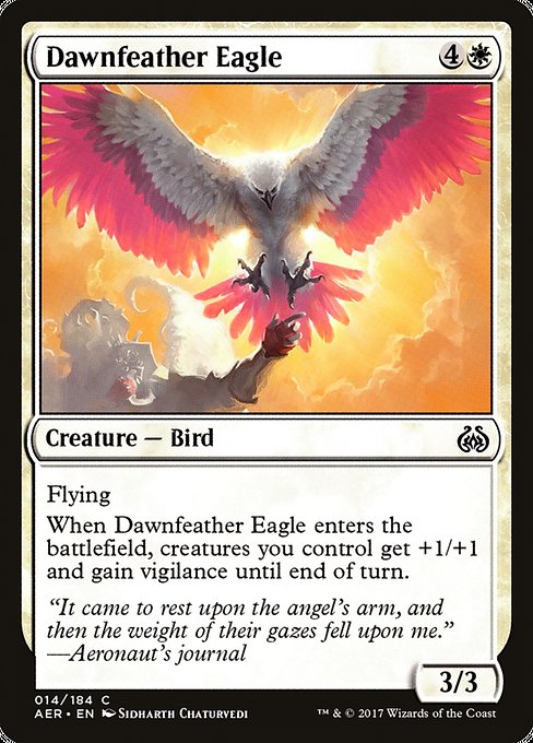 Dawnfeather Eagle [Aether Revolt] | Galactic Gamez