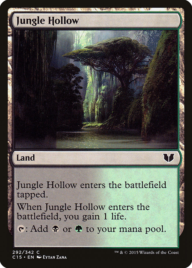 Jungle Hollow [Commander 2015] | Galactic Gamez