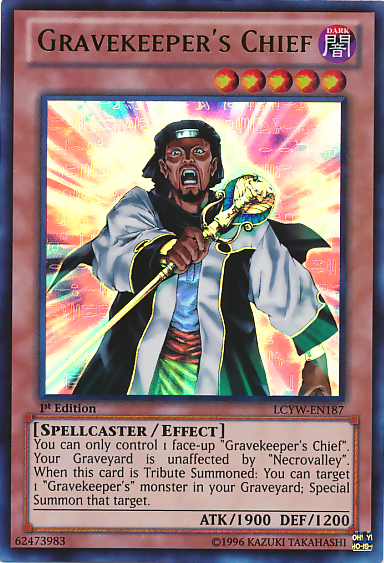 Gravekeeper's Chief [LCYW-EN187] Ultra Rare | Galactic Gamez