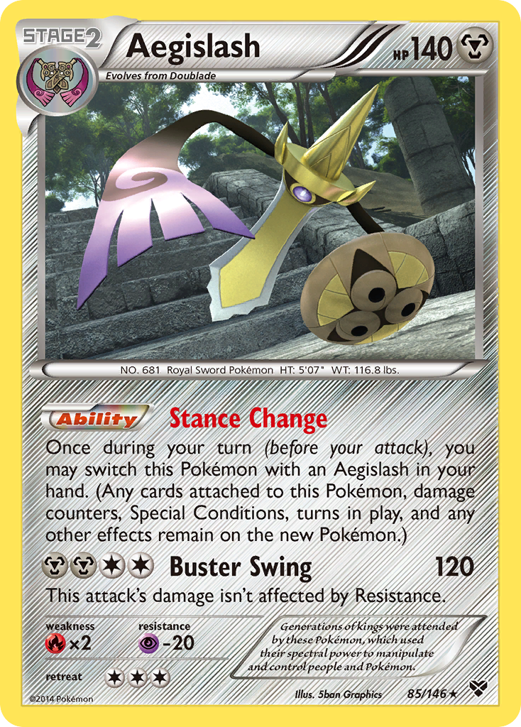 Aegislash (85/146) [XY: Base Set] | Galactic Gamez