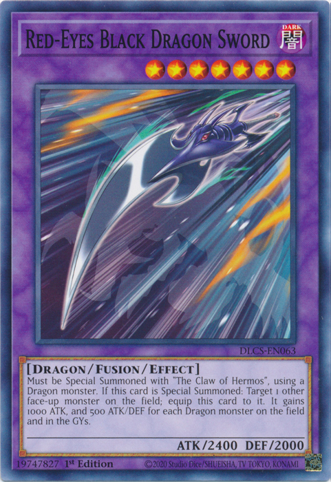 Red-Eyes Black Dragon Sword [DLCS-EN063] Common | Galactic Gamez