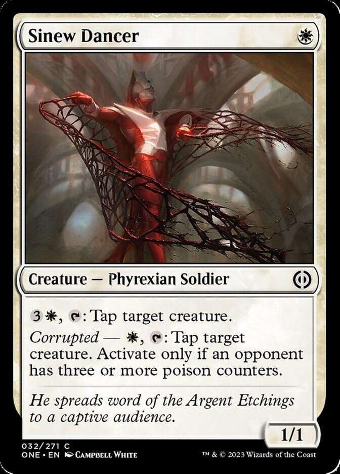 Sinew Dancer [Phyrexia: All Will Be One] | Galactic Gamez