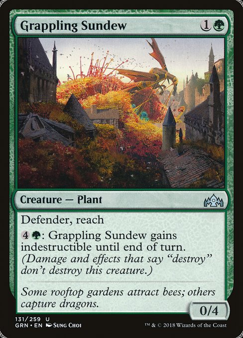 Grappling Sundew [Guilds of Ravnica] | Galactic Gamez