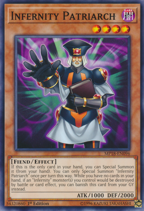 Infernity Patriarch [MP18-EN096] Common | Galactic Gamez