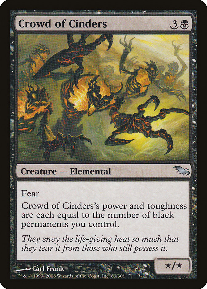 Crowd of Cinders [Shadowmoor] | Galactic Gamez