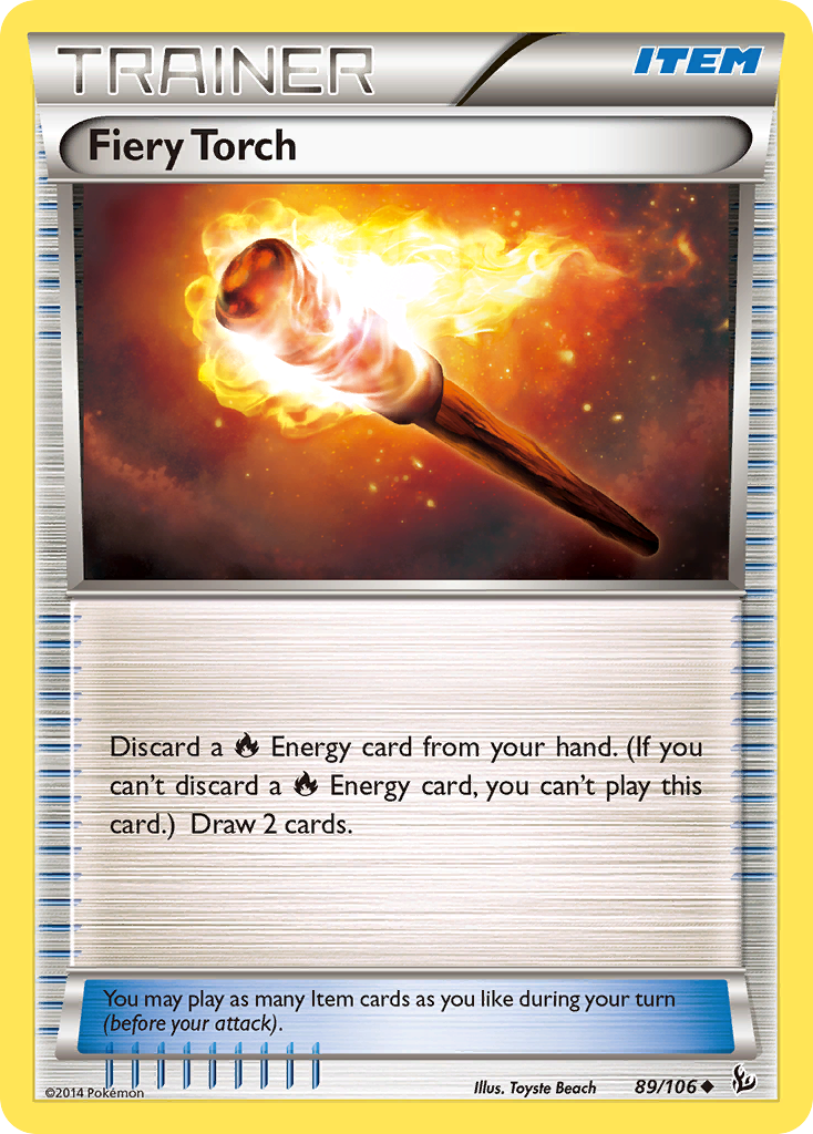 Fiery Torch (89/106) [XY: Flashfire] | Galactic Gamez