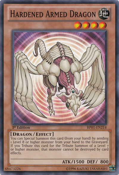 Hardened Armed Dragon [BP01-EN214] Common | Galactic Gamez