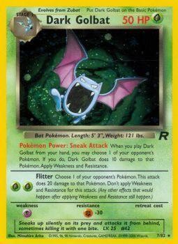 Dark Golbat (7/82) [Team Rocket Unlimited] | Galactic Gamez