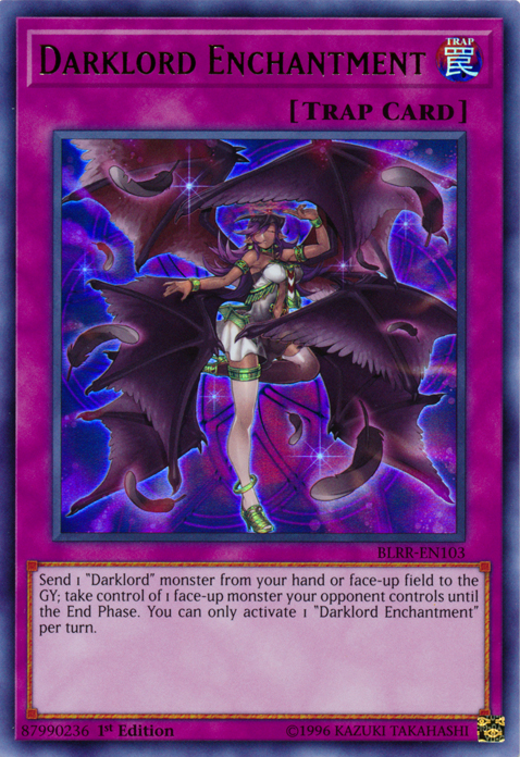 Darklord Enchantment [BLRR-EN103] Ultra Rare | Galactic Gamez