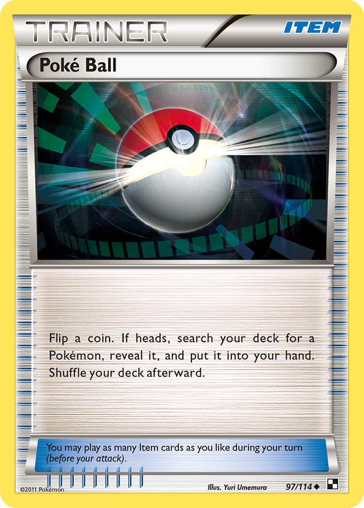 Poke Ball (97/114) [Black & White: Base Set] | Galactic Gamez