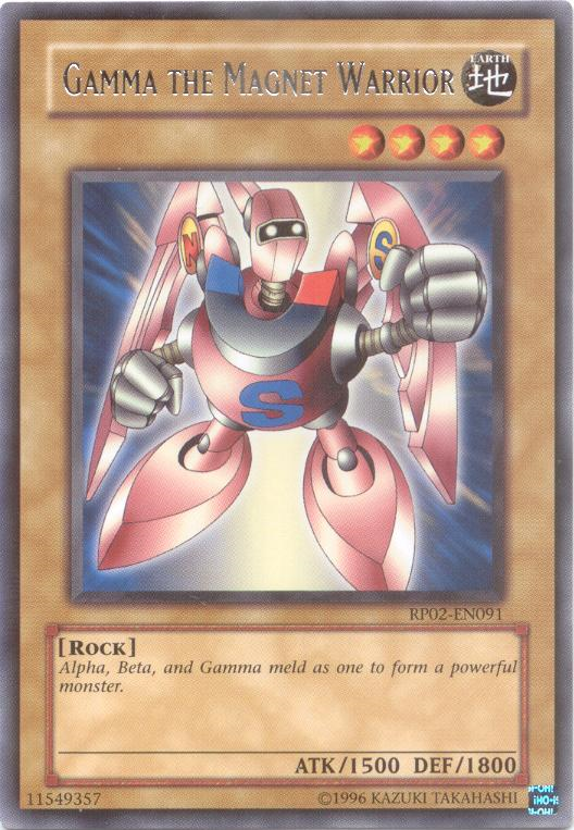 Gamma The Magnet Warrior [RP02-EN091] Rare | Galactic Gamez