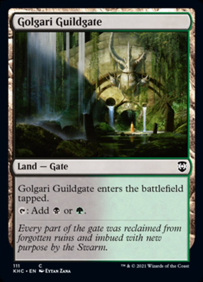Golgari Guildgate [Kaldheim Commander] | Galactic Gamez