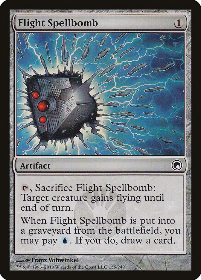 Flight Spellbomb [Scars of Mirrodin] | Galactic Gamez