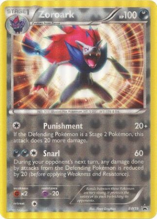 Zoroark (BW19) (Jumbo Card) [Black & White: Black Star Promos] | Galactic Gamez