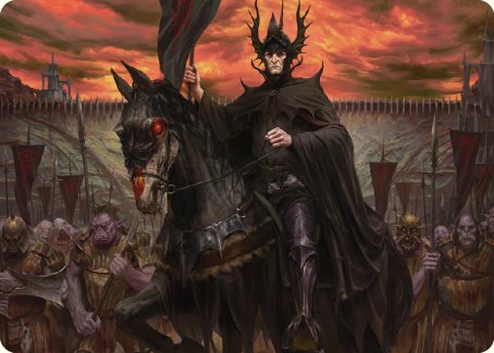 The Mouth of Sauron Art Card [The Lord of the Rings: Tales of Middle-earth Art Series] | Galactic Gamez