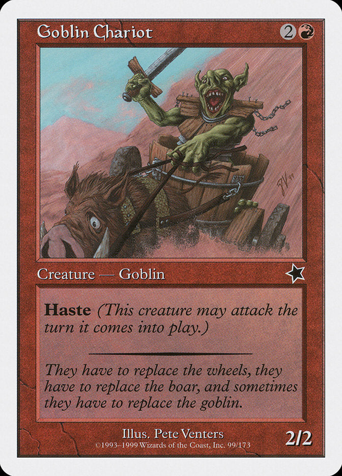 Goblin Chariot [Starter 1999] | Galactic Gamez