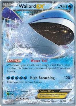 Wailord EX (38/160) (HonorStoise - Jacob Van Wagner) [World Championships 2015] | Galactic Gamez