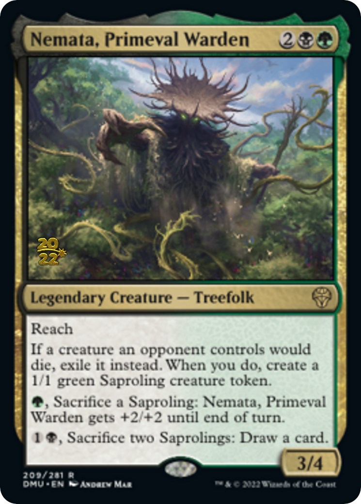 Nemata, Primeval Warden [Dominaria United Prerelease Promos] | Galactic Gamez