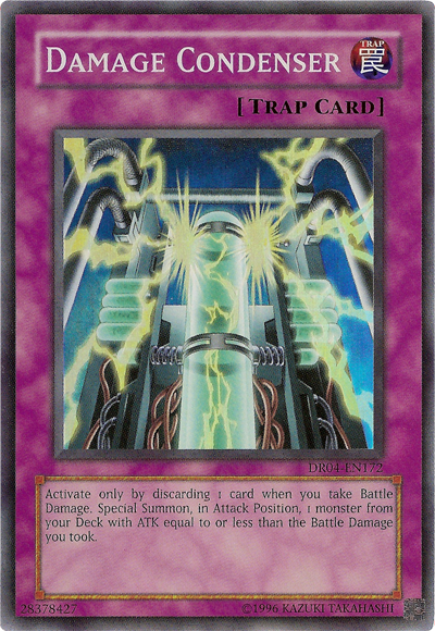 Damage Condenser [DR04-EN172] Super Rare | Galactic Gamez