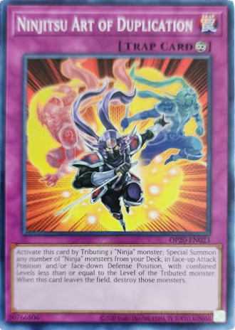 Ninjitsu Art of Duplication [OP20-EN023] Common | Galactic Gamez