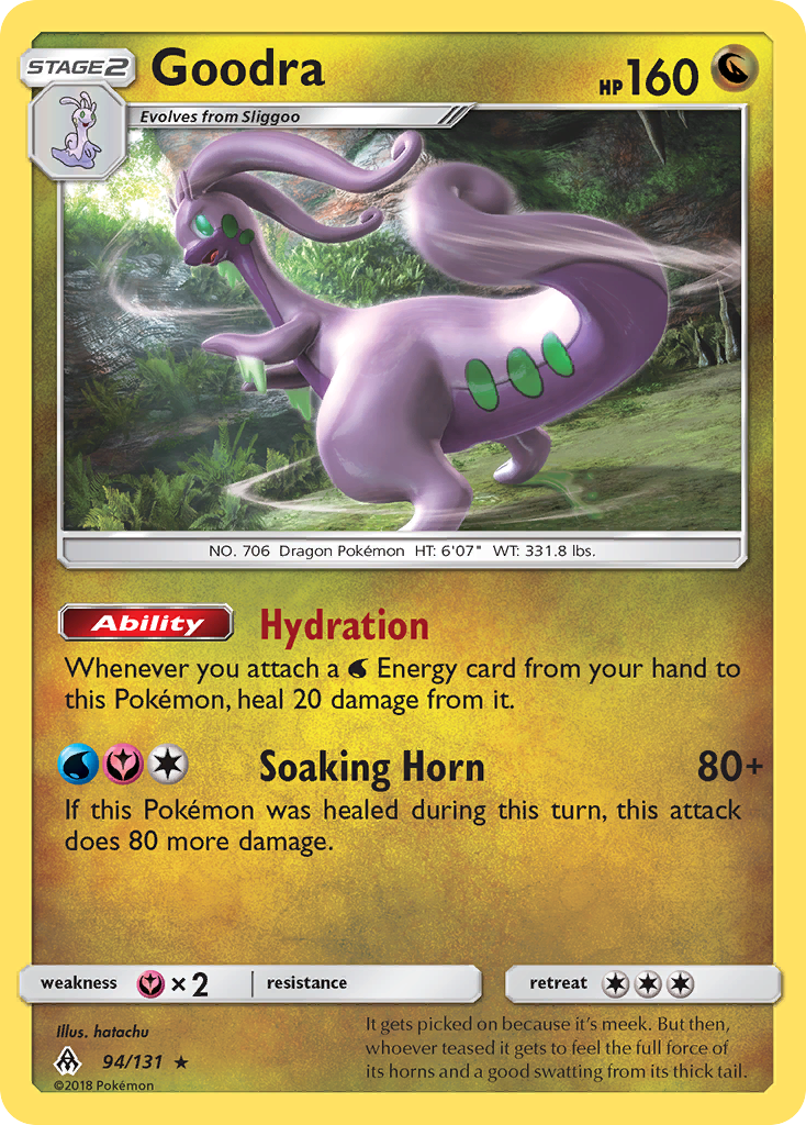 Goodra (94/131) [Sun & Moon: Forbidden Light] | Galactic Gamez