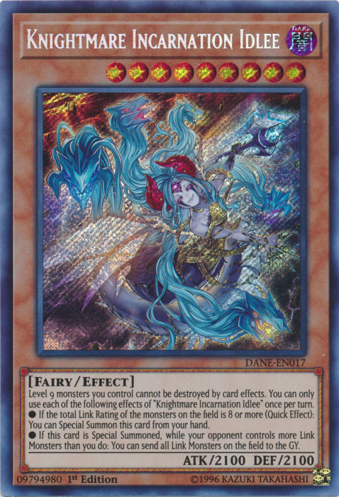 Knightmare Incarnation Idlee [DANE-EN017] Secret Rare | Galactic Gamez