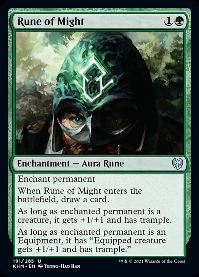 Rune of Might [Kaldheim] | Galactic Gamez