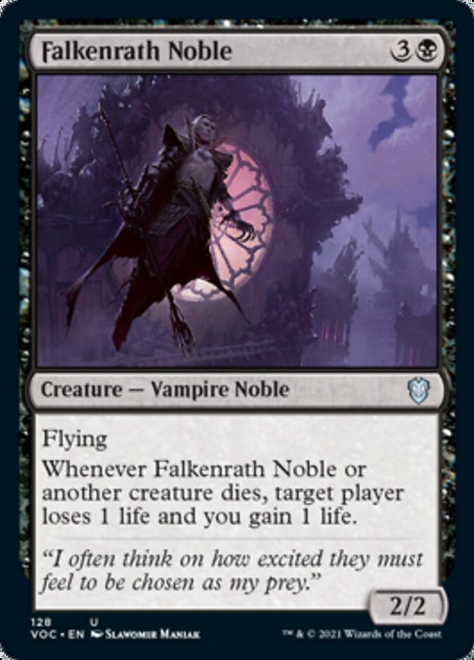 Falkenrath Noble [Innistrad: Crimson Vow Commander] | Galactic Gamez