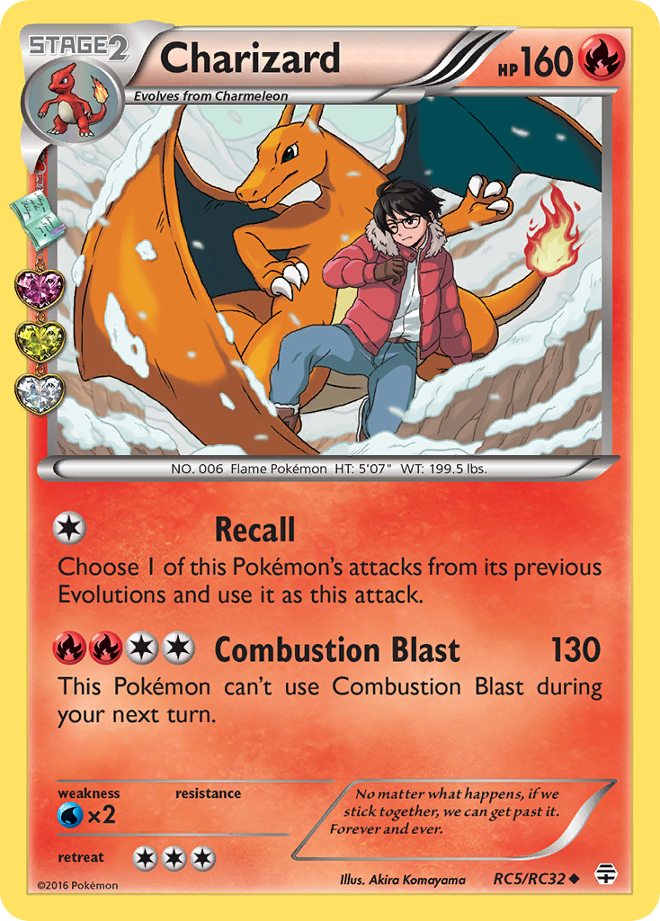 Charizard (RC5/RC32) [XY: Generations] | Galactic Gamez