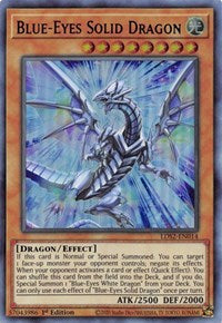 Blue-Eyes Solid Dragon (Purple) [LDS2-EN014] Ultra Rare | Galactic Gamez