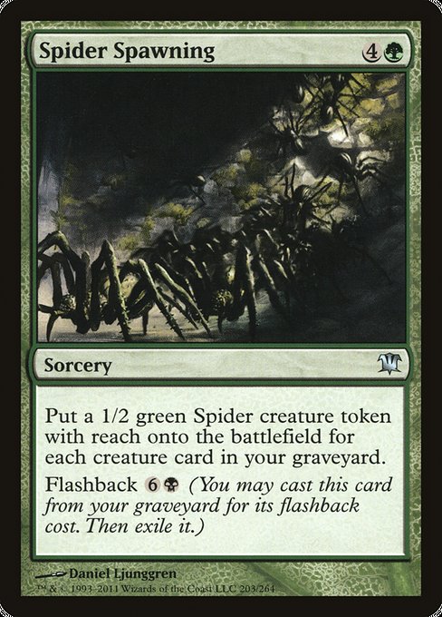 Spider Spawning [Innistrad] | Galactic Gamez