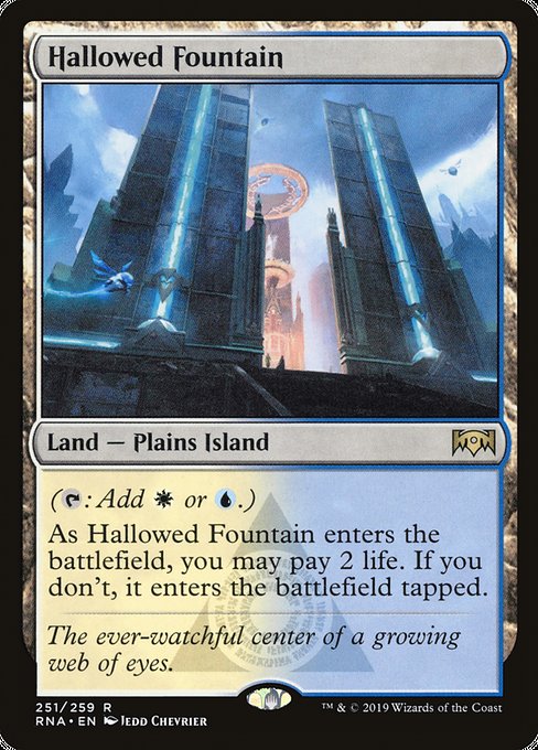 Hallowed Fountain [Ravnica Allegiance] | Galactic Gamez