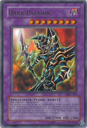 Dark Paladin (Reprint Artwork) [MFC-105] Ultra Rare | Galactic Gamez