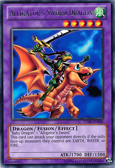 Alligator's Sword Dragon [TU08-EN008] Rare | Galactic Gamez
